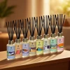 Luxury Reed Diffuser Set, Scented Diffuser with Sticks Home Fragrance Reed Diffuser for Bathroom Shelf Decor