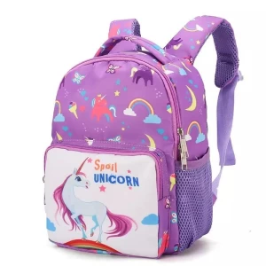 Low MOQ customize Cartoon Backpack for Kids Nylon School Bag Dinosaur Cartoon Kids Bags school backpack