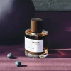 Round glass perfume bottle Spray bottle with wooden lid 30ml 50ml 100ml perfume diffuser