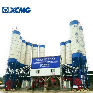 XCMG Official 180M3/H Mobile Cement Batching Plant HZS180V China Cement Plant for Sale