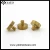Import OEM knurled Round Brass Thumb Screws from China