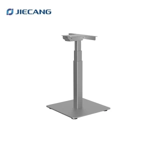 JIECANG Single Motor One Leg Automatic Height Adjustable Laptop Computer Movable Standing Desk