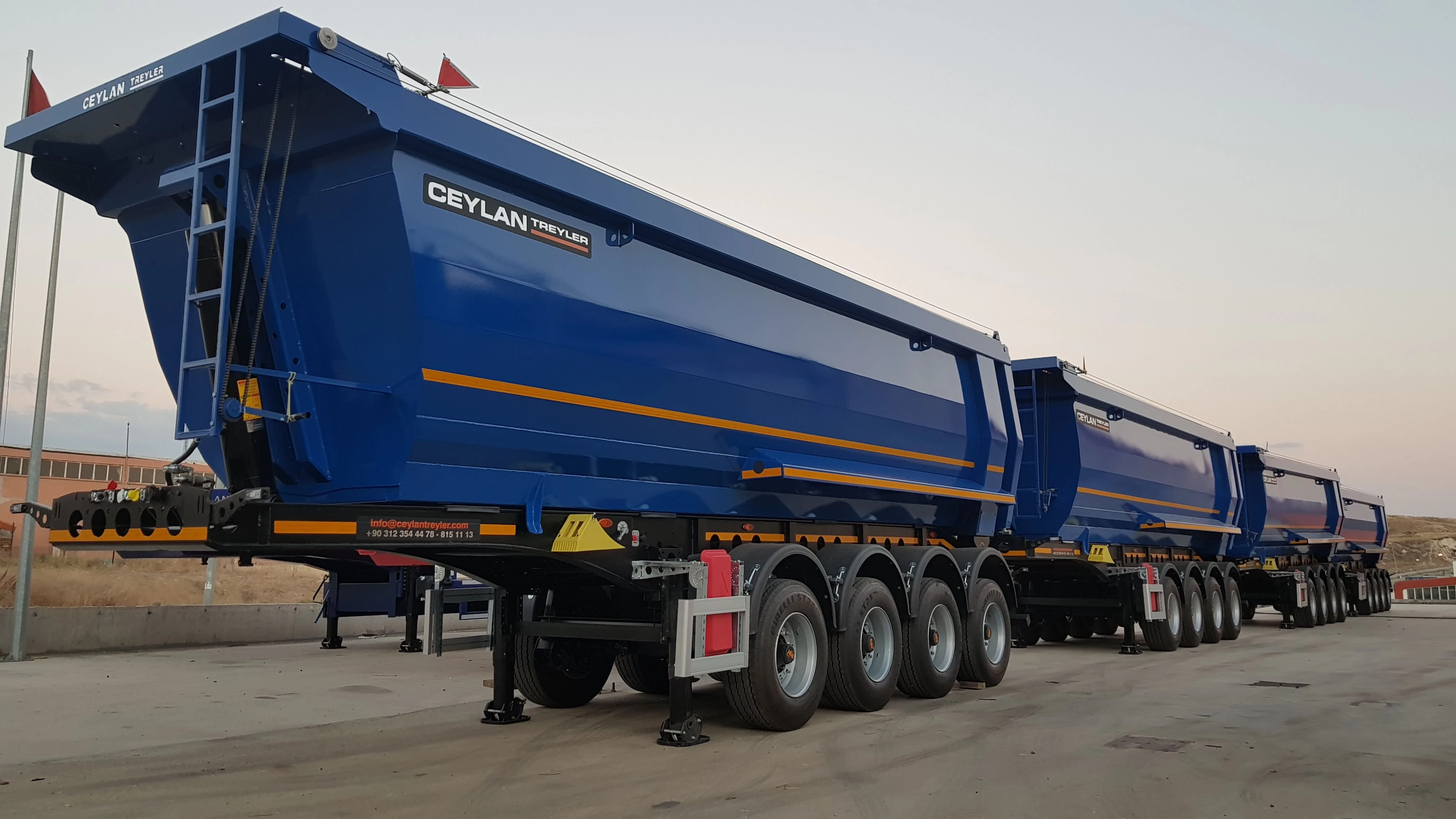 Buy 4 Axles Tipper from CEYLAN TRAILER, Republic of Türkiye ...