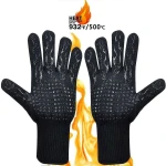 1472°F Heat Proof Resistant Barbecue BBQ Grilling Oven Gloves Kitchen Cooking
