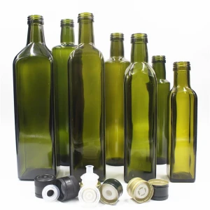 750ml/500ml/250ml olive oil glass bottles