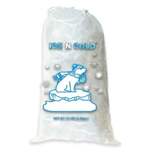 High Quality Durable Flat Bag For Ice Cube Packing
