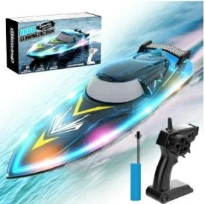 V666 Waterproof Rc Ship Transparent Colorful RC Boat With Lights