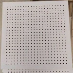 Perforated Acoustic Plasterboard  Sound Absorbing Perforated Gypsum Board for Ceiling & Wall