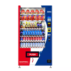 Small Cold Drink integrated beverage Vending Machine For Foods And Drinks