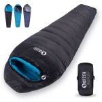 Qezer Down Sleeping Bag for camping,hiking and backpacking