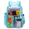 Large Clear Backpack For Girls Women Clear School Book bag Heavy Duty Transparent Backpacks for Girl