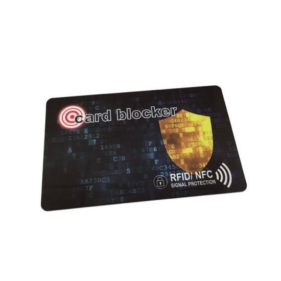 Trade Blocker Buy Rfid Blocking Card Anti Skimming Nfc Blocker Protector Smart Card ...