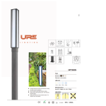 New style modern design decorative aluminum night house parks bed side yard lamp