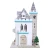 Import 1 24 scale DIY house castle doll house wooden kits miniature furniture from China