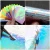 Import 1 PC 8.3*6 cm Foil Wrap Paper French Japan Holographic Aurora Fire Flame Nail Sticker For Nail Art from China