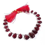 1 STRAND NATURAL GARNET BEADS