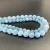 Import 1 strand/lot Natural Gem Blue Chalcedony Strand Beads Stone Round Loose Spacer Beads For DIY Jewelry Making from China