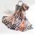 Import 100% Beach Twill Fashionable Long Wensli Lady Designer Satin Printed Custom Silk Scarf from China