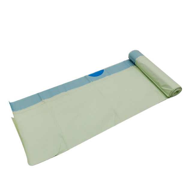 Buy 100 Corn Starch Based Drawstring Compostable Trash Bags From Qufu