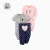 Import 100% cotton new born baby clothing set three parts girl and boy bodysuit 2018 christmas outfit girls clothing suit from China