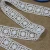 Import 100% cotton water-soluble lace garment and home textile decorative embroidery lace from China