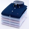 100% organic woven muslin cotton fabric for custom men shirt