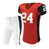 100% Polyester Screen Printing american football Uniform Short Sleeves Screen Printing american football jersey niform