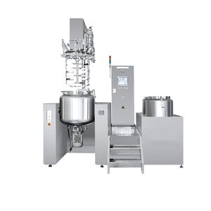 100L Vacuum emulsifying mixer machine with homogenizer for Mayonnaise production machine