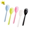 100pcs 14cm length New style PP small food grade plastic disposable spoon fork