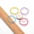 Import 100Pcs/set Solid Elastic Hair Bands Mini Rubber Band Hair Rope Ponytail Holder for Kids Girl Hair Accessories Black Mix Colours from China