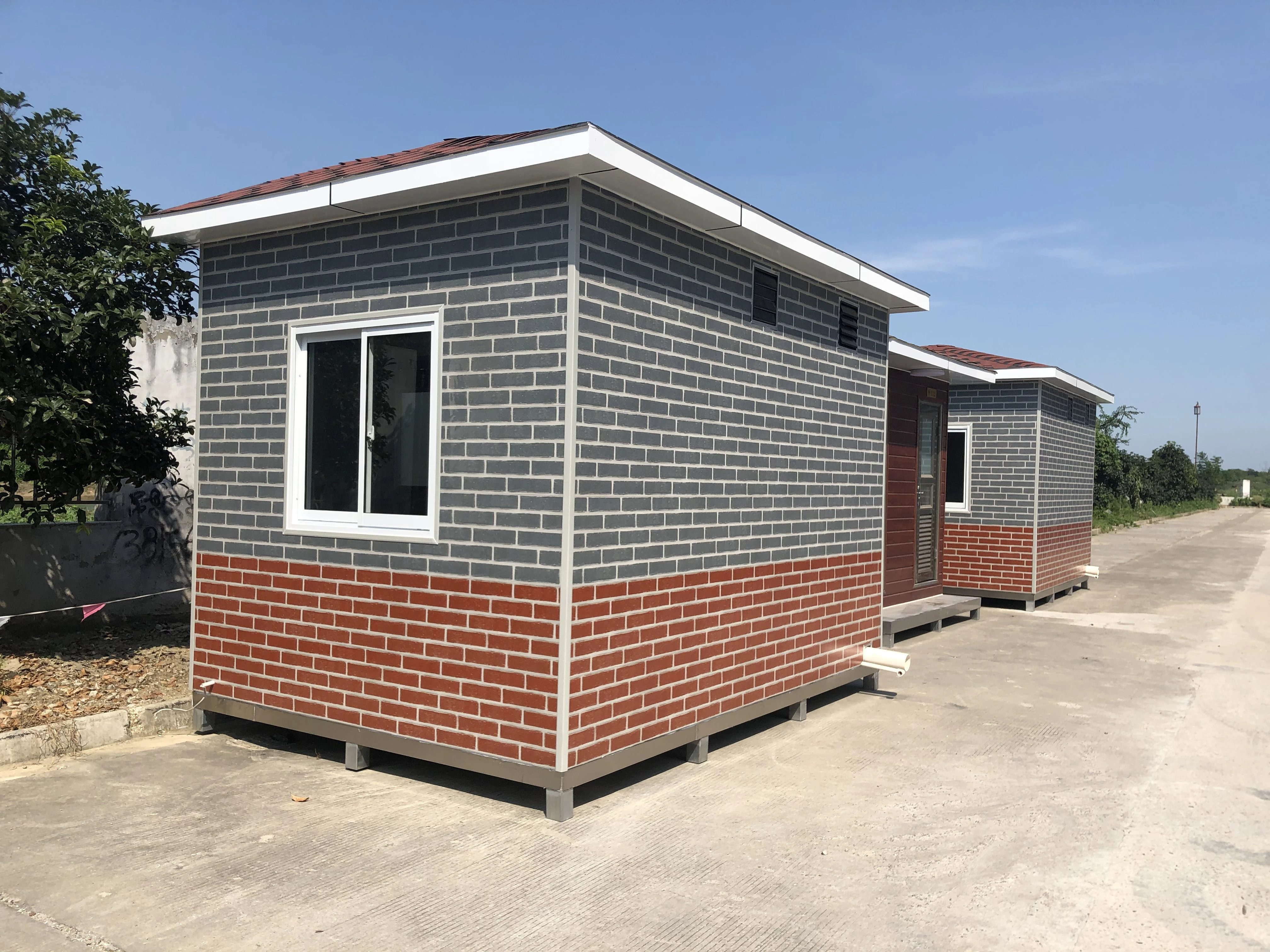 10m2 Prefabricated  Bathroom Public Outdoor Tiny house  Prefab Mobile Portable Toilet With Shower function