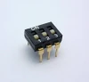 1.0mm travel 3 position throuh hole remote control 3 way dip switch