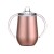 Import 10oz stainless steel sippy cup insulated kids tumbler with handle double wall baby feeding bottle from China