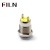 Import 12mm 12V LED Momentary 2 Pins 4 Pins 1NO Latching Brass Nickel Plated anti vandal High Actuator Mini Metal Push Button Switch from China