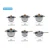 12pcs stainless steel kitchen pot set cookware sets kitchenware cookware