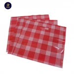 12" x 11" Retail Eco Friendly Die Cut Handle Custom Packing Printed Plastic Giftshop Shopping Bags with Own Logo