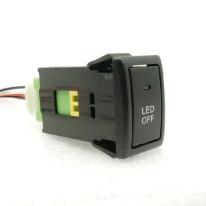 12v LED Fog light push button switch with wiring