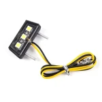 12V Motorcycle License Plate LED light Waterproof Motorcycle License Light