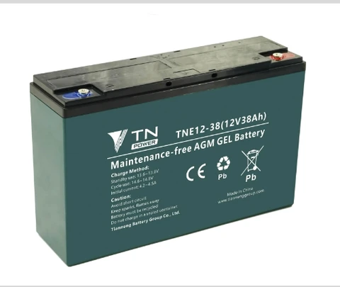 12V38AH maintenance-free UPS lead-acid DC panel power supply sealed lead-acid power battery