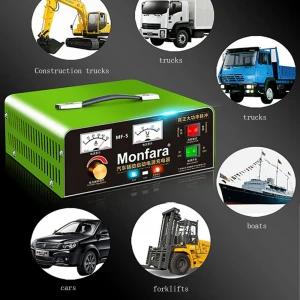 12V50A Universal automatic car battery charger  truck forklift boat charger