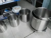 130L stainless steel commercial stock pot for kitchen use