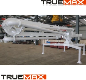 13M Extended Outriggers Mobile Type Hydraulic Concrete Spreader ,Concrete Placing Boom