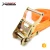 Import 1.5 38mm polyester ratchet straps cargo lashing tie downs without hooks from China
