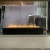 Import 1500 mm decorative luxury muticolor changing without heat 3D water vapor steam electric fireplace from China