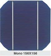 156mm*156mm mono solar panel cells ,solar wafers with high efficiency