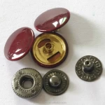 15mm metal 65brass painting color snap button fastener 831