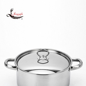 15PCS Stainless Steel cookware set with 16CM Milk pot / 16 18 20 22 24CM Soup pot / 24CM Fry pan
