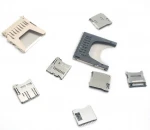 1.8H 1.5H 8pin SMT Flip Type High Temperature Resistant TF Micro SD Memory Card Connector,One-stop BOM service