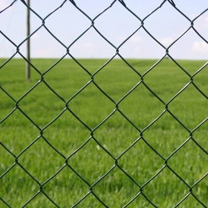 1.8m high and 20m a roll chain link fence with diamond hole size wire mesh