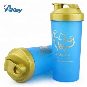 1L Sport Gym Plastic Water Bottle Protein Fitness Shaker  Bottle